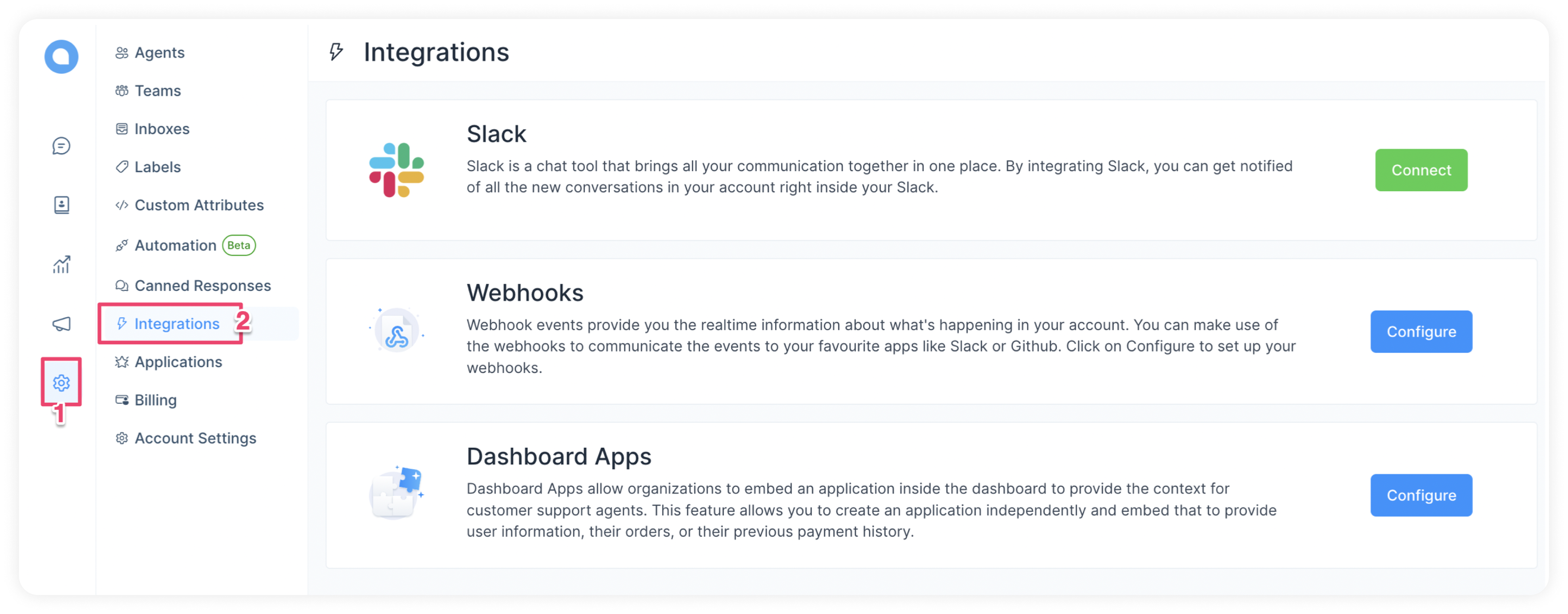 UniLink Dashboard Home Screen